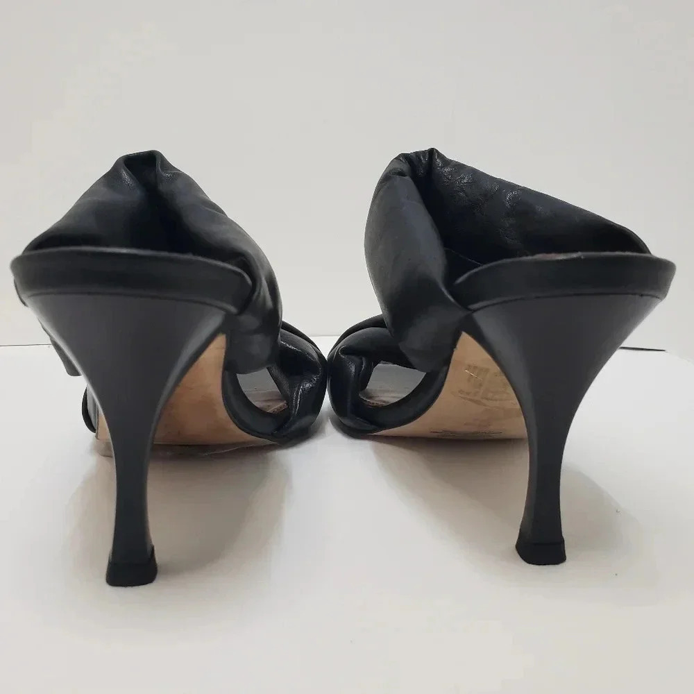 Alohas Black Double Strap Sandals - Picture 5 of 13